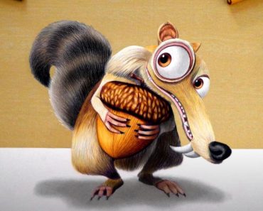 How to draw Scrat with Pencil