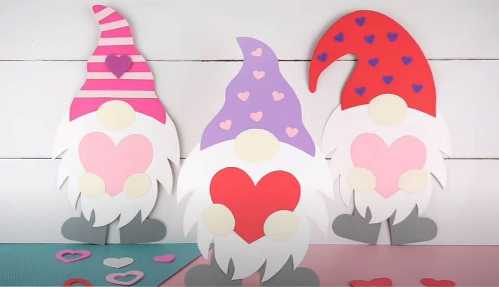 How to Make a Gnome Valentine Craft