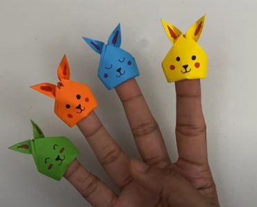 DIY BUNNY FINGER PUPPET || Incredibly Cute Bunny Finger Puppets