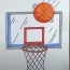 How To Draw A Basketball Hoop Step by Step