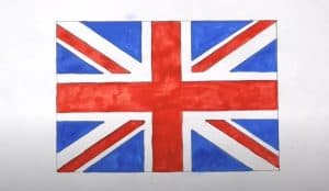 How To Draw A British Flag