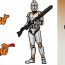 How To Draw A Clone Trooper Step by Step