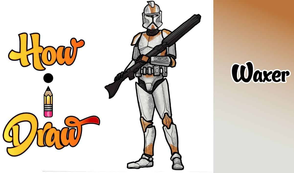 How To Draw A Clone Trooper Step by Step