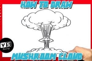 How To Draw A Mushroom Cloud