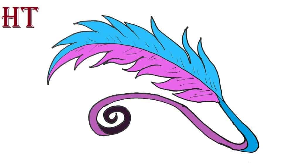 How To Draw A Quill