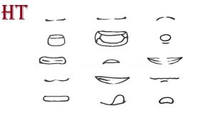 How To Draw Anime Mouths