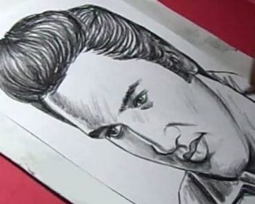 How To Draw Elvis Presley Step by Step