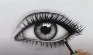 How To Draw A Realistic Eye With Pencil 11 Steps | The Ravi arts-saigonsouth.com.vn