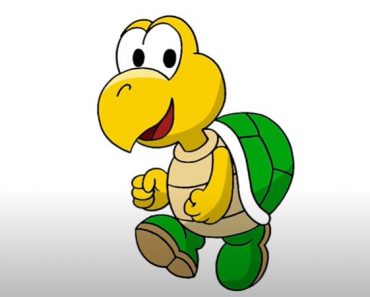 How To Draw Koopa Troopa Step by Step