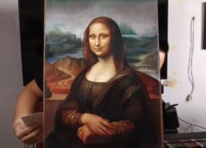 How To Draw Mona Lisa