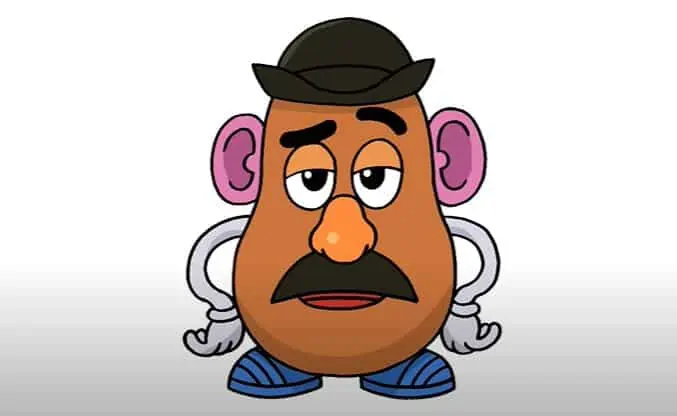 How To Draw Mr Potato Head