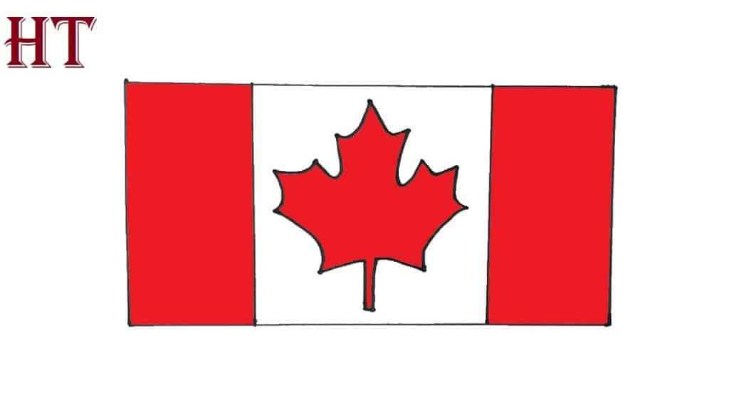 How To Draw The Canadian Flag