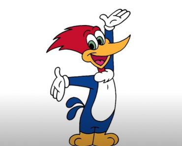 How To Draw Woody Woodpecker Step by Step