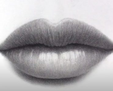How To Sketch A Mouth Step by Step || Lips Drawing