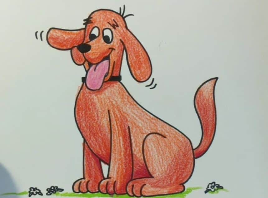 How to Draw Clifford the Big Red Dog