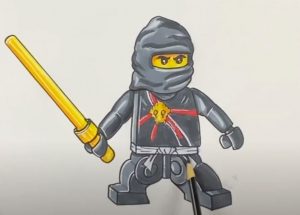 How to Draw Cole from Ninjago