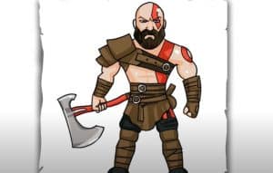 How to Draw Kratos from God of War