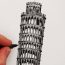 How to Draw the Leaning Tower of Pisa Step by Step