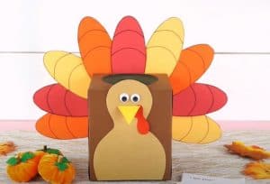 How to Make a 'Thankful Turkey' Box