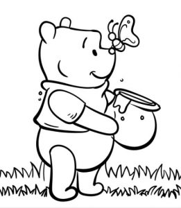 Winnie The Pooh Coloring Pages for Kids
