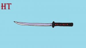 How To Draw A Samurai Sword