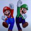 How To Draw  Mario and Luigi Step by Step