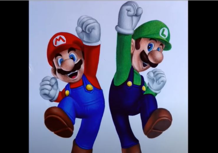 How To Draw Mario and Luigi Step by Step