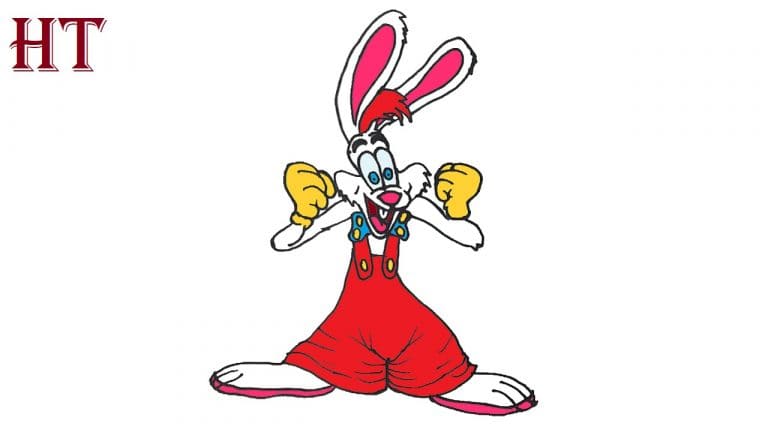 Roger Rabbit Red Face How To Draw Roger Rabbit Step by Step
