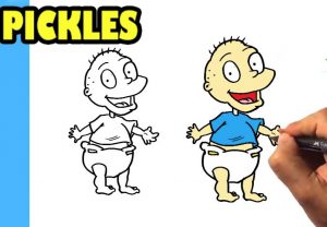 How To Draw Tommy Pickles from Rugrats