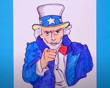 How To Draw Uncle Sam Step by Step