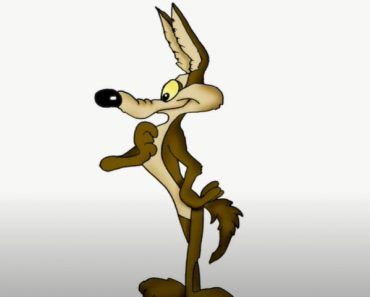 How to Draw Wile E Coyote Step by Step
