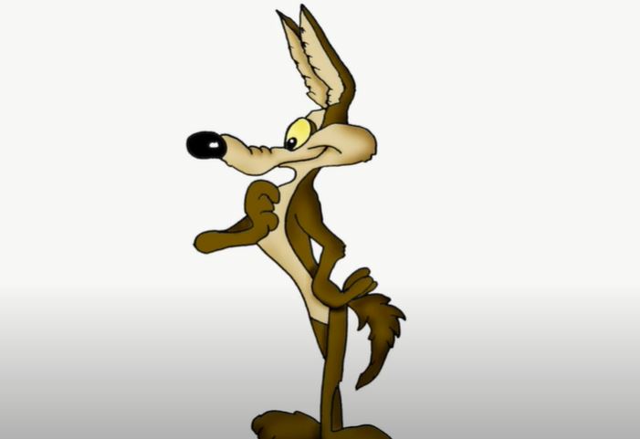 How to Draw Wile E Coyote Step by Step