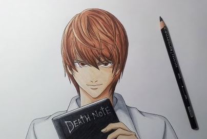 My attempt at drawing Light :) : r/deathnote