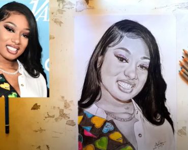 How to Draw  Megan Thee Stallion Step by Step