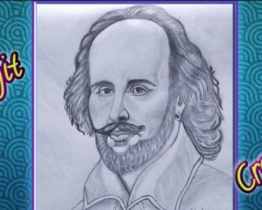How to Draw William Shakespeare Step by Step