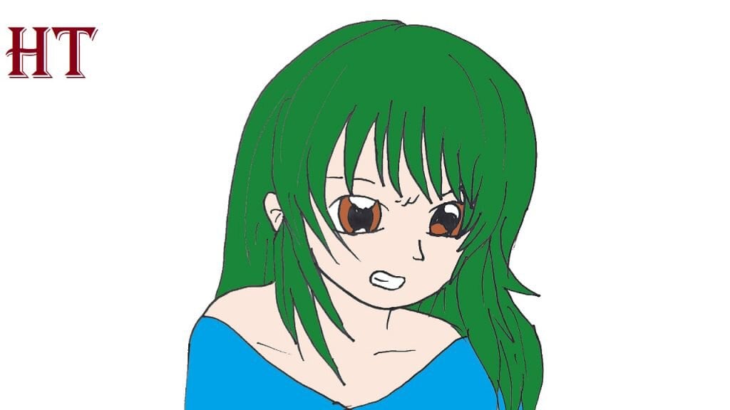 How to Draw an Angry Anime Girl