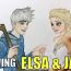 How to Draw Elsa and Jack Frost Step by Step