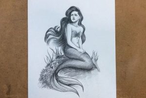 How To Draw A Realistic Mermaid
