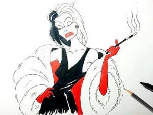 How To Draw Cruella De Vil