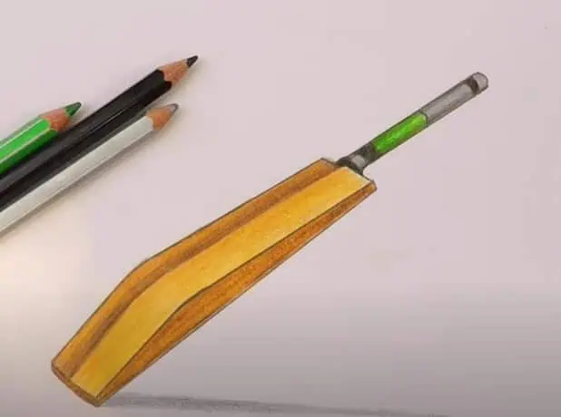 How to Draw Cricket Bat