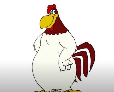 How to Draw Foghorn Leghorn from Looney Tunes