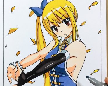 How to Draw Lucy from Fairy Tail