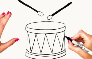 How to Draw a Drum