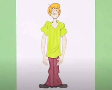 How to draw Shaggy from Scooby Doo