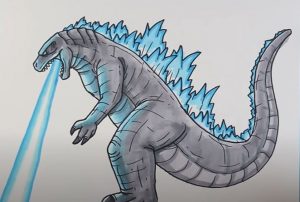 Godzilla Drawing