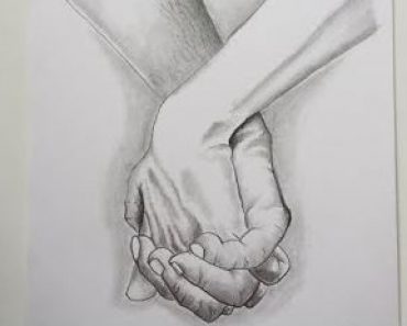 Holding Hands Drawing Step by Step Tutorial