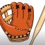 How To Draw A Baseball Glove Step by Step