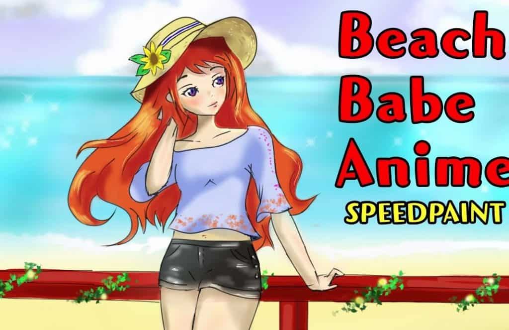 How To Draw Beach Babe