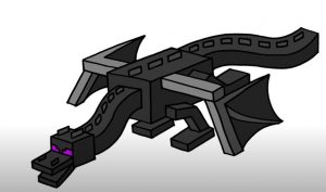 How To Draw Ender Dragon