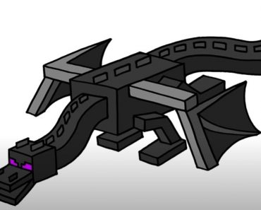 How To Draw Ender Dragon Step by Step